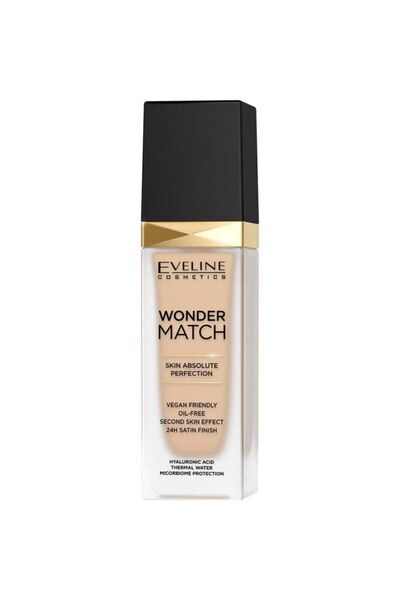 Eveline Cosmetics Eveline Wonder Match Fondöten 10 Lıght Vanilya 30ml