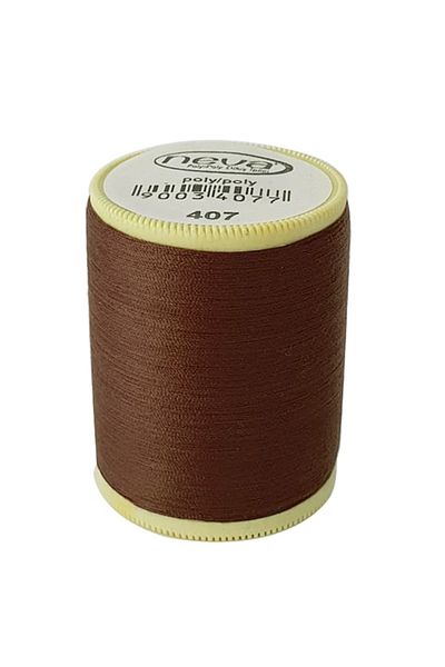 Neva Sewing Thread - 900 Meters - 407 Brown