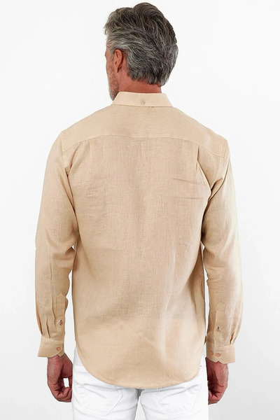 Wellalux Klasik %100 Keten Gömlek
