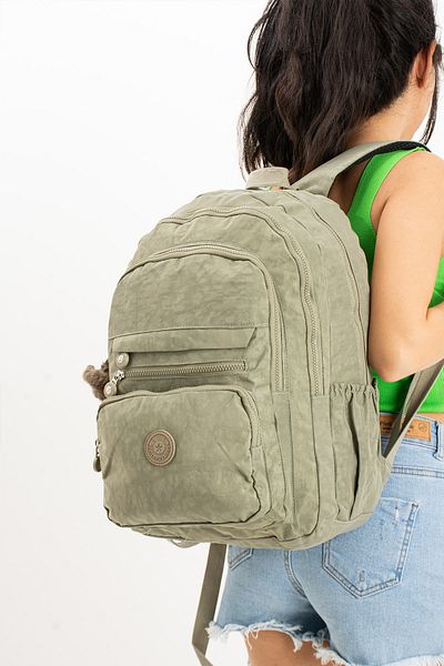Çanta Trend Εξαιρετικά ελαφρύ Unisex Crinkle Backpack - Πολλαπλές τσέπες