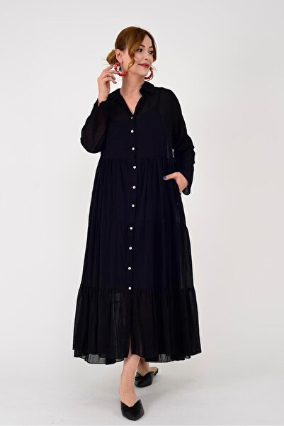 Park Moda AN10620 İSMİRA UZUN ELBİSE