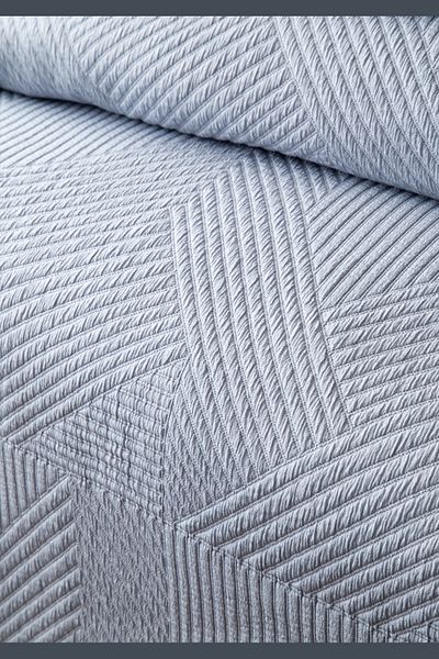 Apricitas HOME Double Savoy Indigo Jacquard Bedspread Set