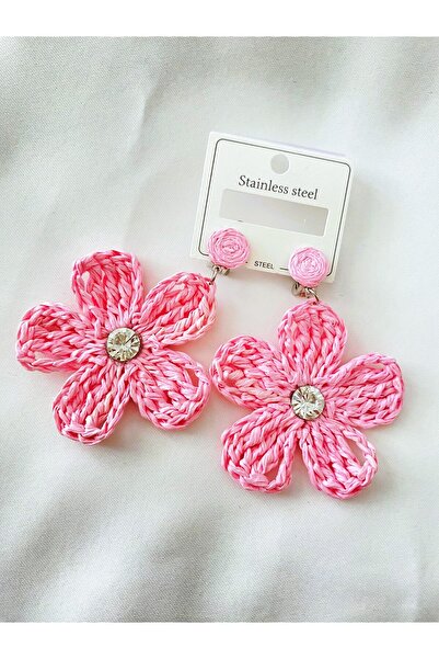 BAGS New Year's Deal Dennis'M Handmade Pink Daisy Earrings