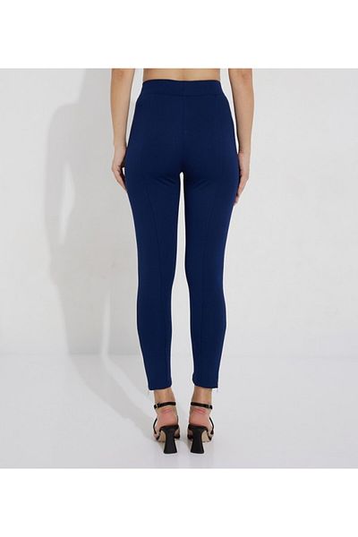 Aeropostale Women's Blue Plain Leggings
