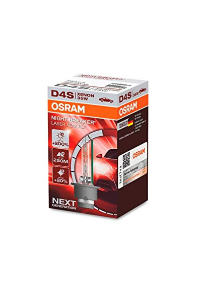 Osram XENARC NIGHT BREAKER LASER D4S +200% 35W