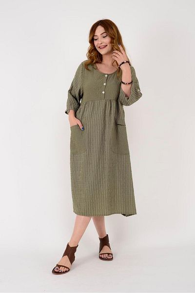 Park Moda BLUNT AN10595 - Φόρεμα με μοτίβο ρίγες