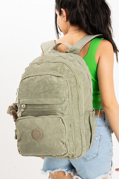 Çanta Trend Εξαιρετικά ελαφρύ Unisex Crinkle Backpack - Πολλαπλές τσέπες