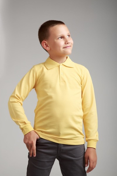 vyloo Παιδικό μπλουζάκι Polo Neck Lacoste - Μακρυμάνικο