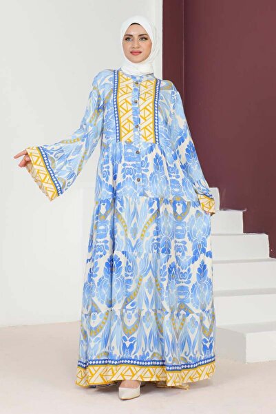 SGS Φόρεμα ΜΠΛΕ Hale Viscose