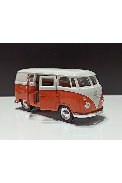 WELLY 1963 VOLKSWAGEN T1 BÜŞ MİNİBÜS ORANGE ÇEK BİRAK
