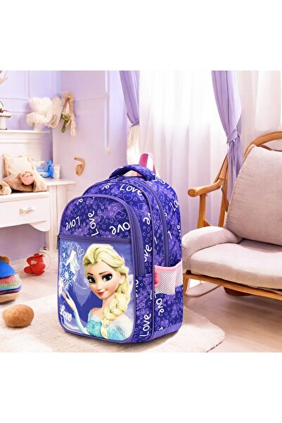 Shopiolog 3 compartimente și rucsac ortopedic impermeabil pentru școala primară