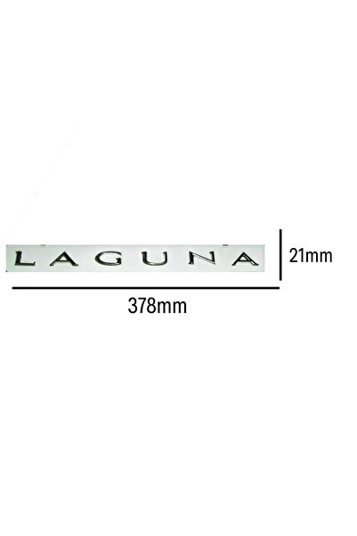 Renault Laguna Bagaj Yazısı Laguna Yazı Krom 378mm