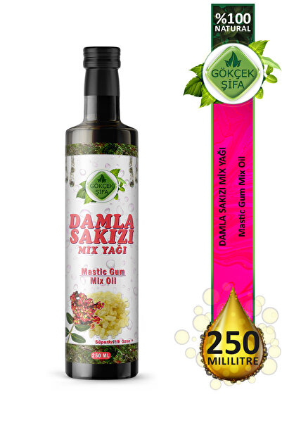 Gökçek Şifa Damla Sakızı Mix Yağı (MASTİC GUM MİX OİL) 250 ml