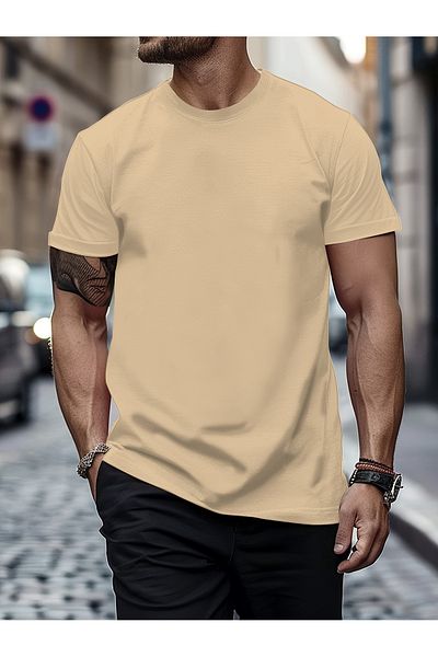 Let's Wear Ανδρικό μπλουζάκι Premium Crew Neck