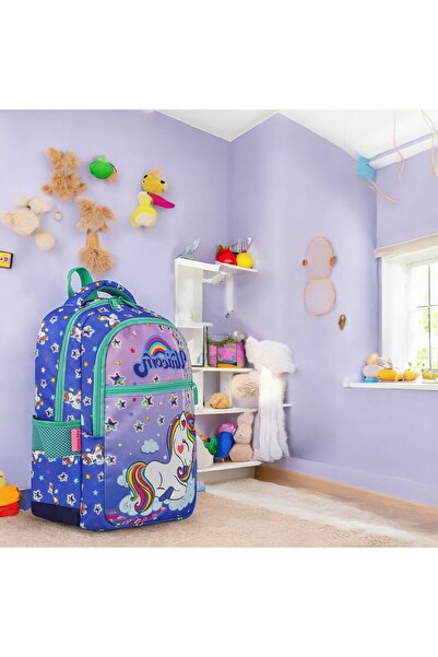 Shopiolog 3-секційний та водонепроникний ортопедичний рюкзак для дівчаток поч...