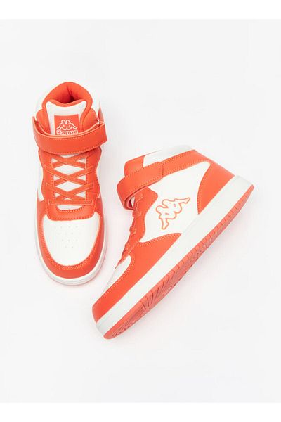 Kappa Boys' Colourblock High Top Sneakers with Cushioning