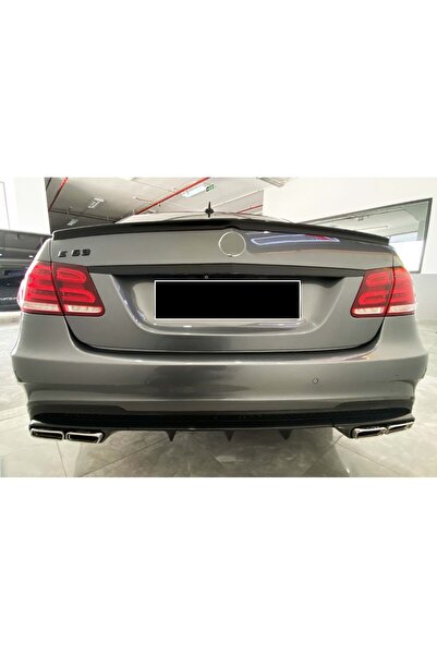 NamTuning Mercedes W212 Bagaj Üstü Spoyler Parlak Siyah Boyalı 2009-2016 Uyumlu