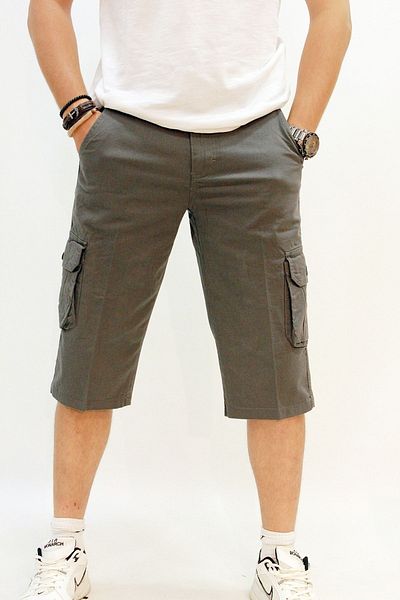 butiksinope Kfk2 Ανδρικό Cargo Bermuda σορτς Anthracite