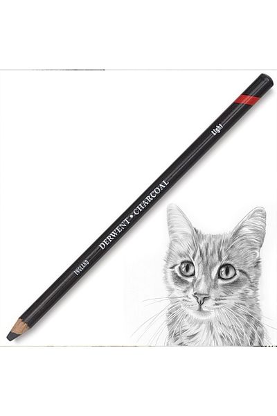 Derwent Charcoal Pencil (Light / Open)