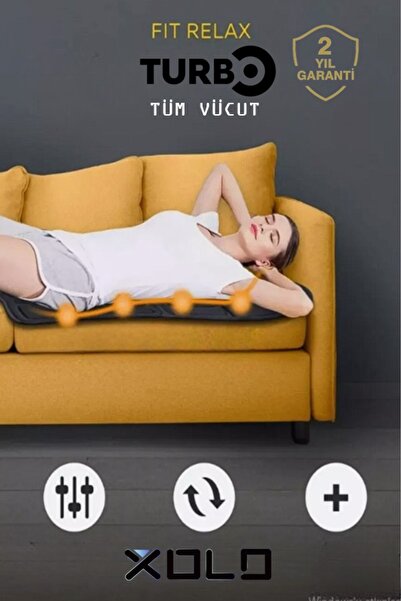 xolo Berjer Masaj Minderi Titreşimli Kumandalı Çok Fonksiyonlu Tüm Vücut Masaj Cihazı