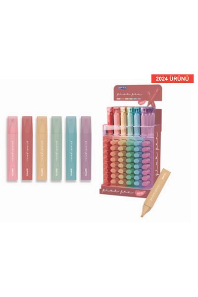 Gıpta GIPTA 6-Color Highlighter Piek Pen Pen