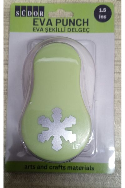 Südor SUDOR Shaped Hole Punch - Snowflake - 1.5" - 3.8 cm
