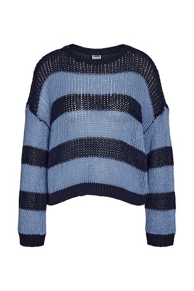 Noisy May NMLOLA - Kapucnis cipő L/S Boat Neck Knit Fwd
