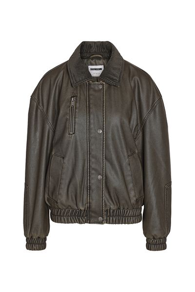 Noisy May NMDOROTHY PU Bomberjacke - L/S gewaschen
