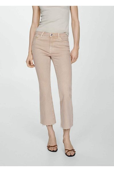 MANGO Woman Παντελόνι Sienna Flare Crop Jean