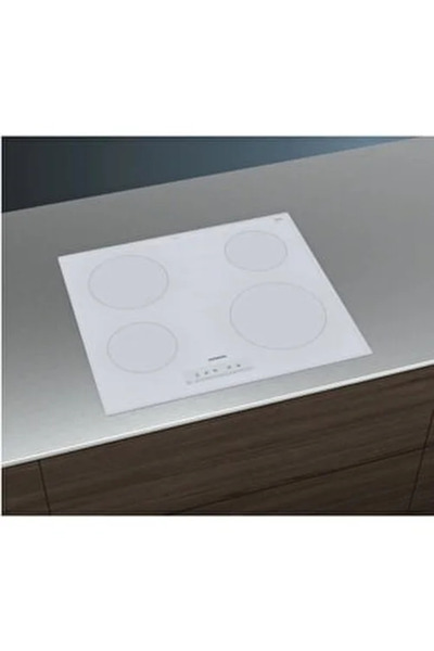 Siemens Et612fea1e Elektrikli Ankastre Cam Ocak Beyaz