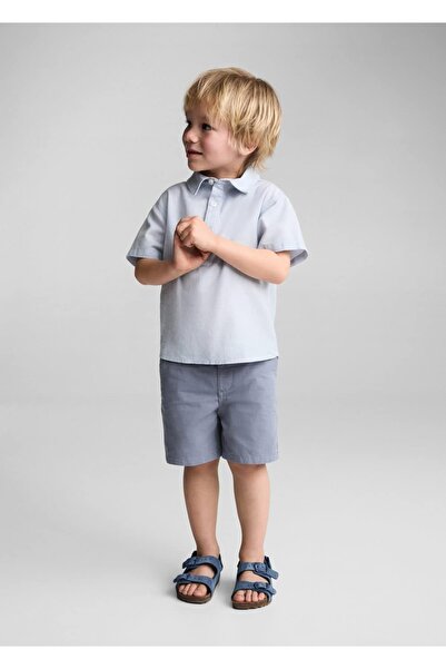 MANGO Baby Tricou polo din in