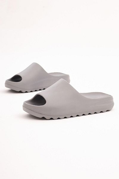 stilfest Papuci Sabo Gri Unisex - Casual, Confortabil, pentru Balcon, Gradina, Piscina, Plaja