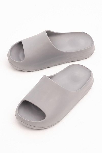 stilfest Papuci Sabo Gri Unisex - Casual, Confortabil, pentru Balcon, Gradina, Piscina, Plaja