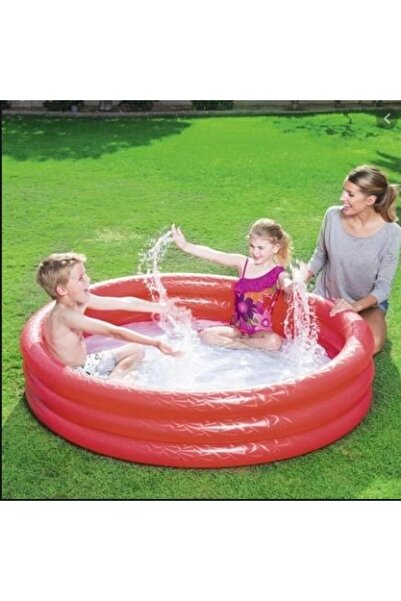BESTWAY Çocuk Havuzu 152x30 Cm Kırmızı - 51026