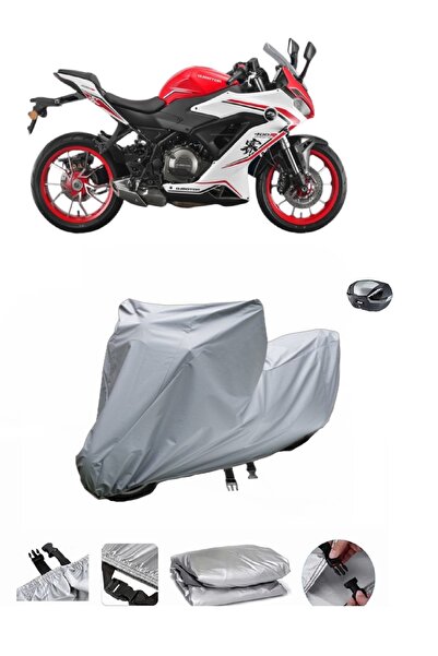BODYGARD QJ SRK 400 RR - مشمع دراجة نارية سميك للغاية وحقيبة خلفية