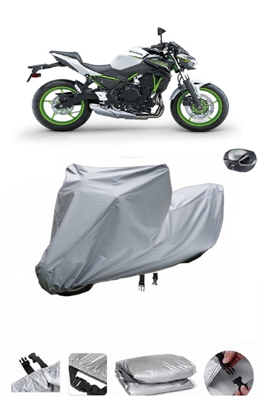BODYGARD Kawasaki Z 650 - مشمع دراجة نارية خلفي سميك للغاية متوافق