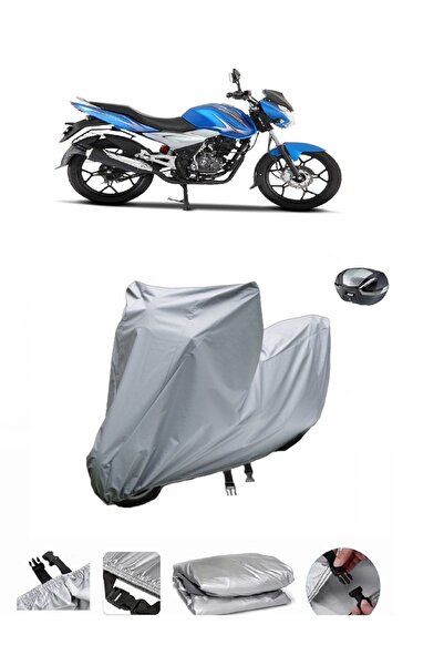 BODYGARD Bajaj Discover 125 ST - مقياس الدراجات النارية السميك للغاية والخلفي