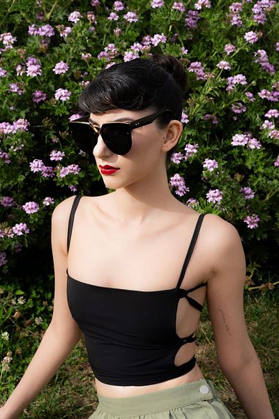 Polo55 Zey Black Sunglasses - Black Sunglasses