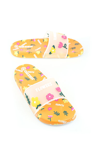 GEZER Yazlık Islak Zemine Uygun Günlük Havuz Plaj Kadın Terlik