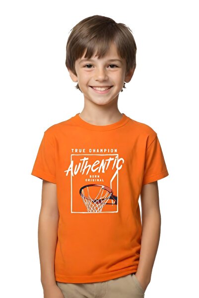 panios kids 3LÜ YUVARLAK YAKA ÇOCUK BASKILI KISA KOLLU T-SHİRT