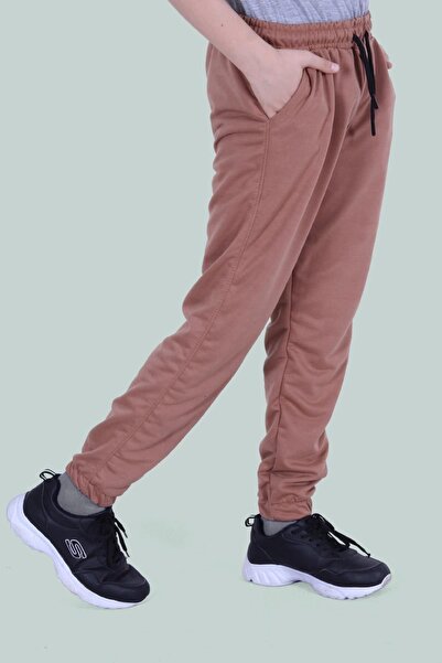 PANİO KİDS Αγορίστικο καφέ παντελόνι φόρμας με διπλές τσέπες