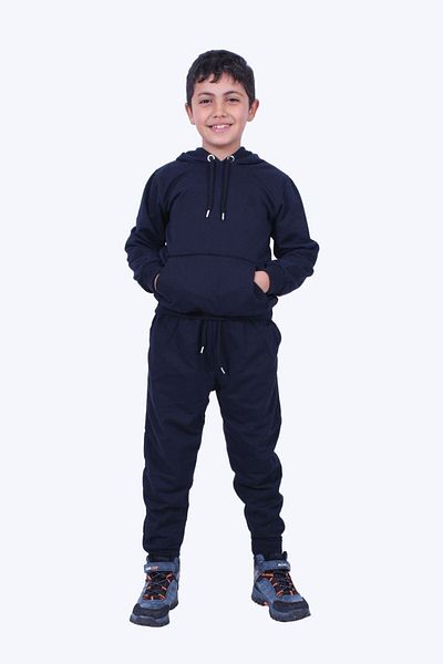 PANİO KİDS Σετ φόρμας για αγόρια 3 τεμαχίων 96-x-flat Hoodie με κάτω επάνω μέρος