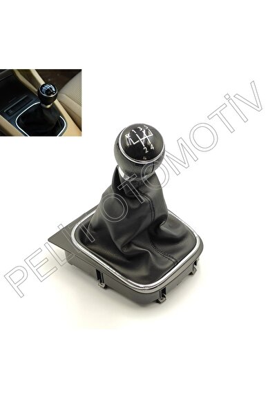PELİTOTOMOTİV Jetta 2006-2011 Gear 5 Forward Knob and Gaiter - 1k0711113