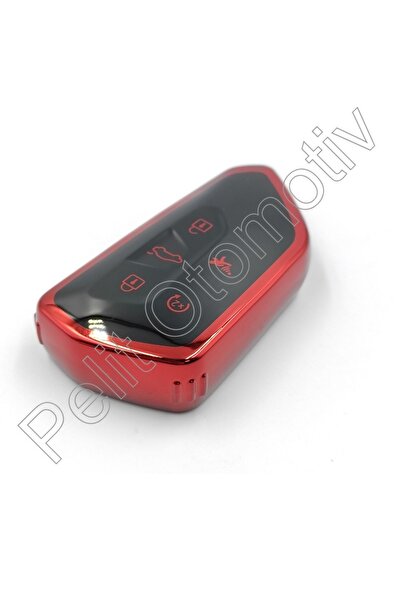 PELİTOTOMOTİV Husă pentru chei Skoda Octavia A8 2021+ Superlux Red (strălucitor)