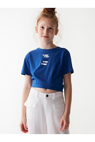 NK Κοριτσίστικο παντελόνι με μαλακή υφή με φαρδύ πόδι με τσέπες