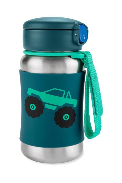 Skip Hop New Season Spark Style - Stainless Steel Water Bottle with Straw