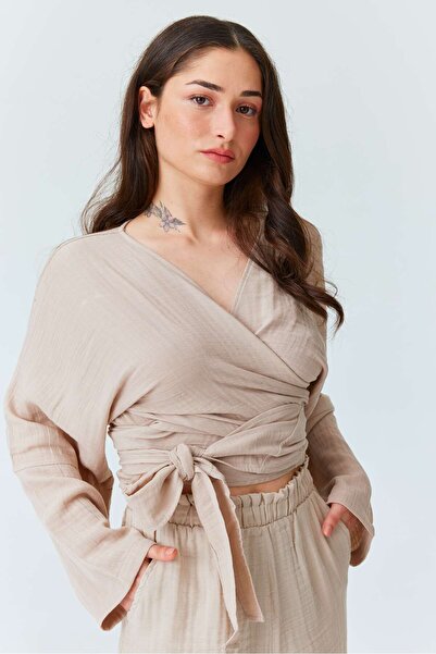 Niseko BAĞLAMALI BLUZ