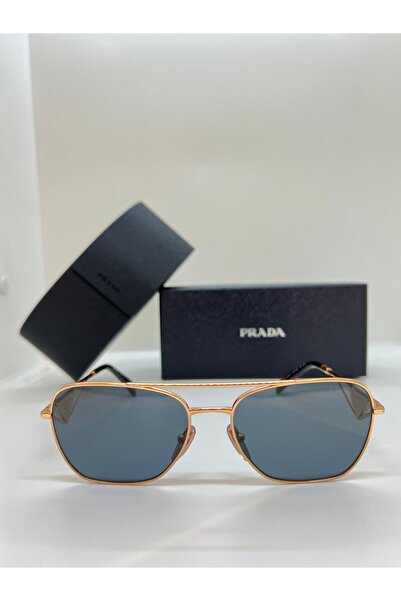 Prada SPR-A50  Köprülü Unisex Metal Güneş Gözlüğü