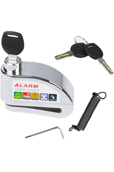 Smart Hatırlatma Kablolu Alarmlı Disk Kilidi