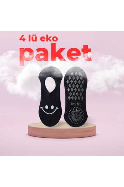 Kaydırmaz pilates çorabı (  4 lü fırsat pakedi )